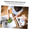 SHINEOFI Sink Filter Strainer Assembly Easy to Clean Strainer Prevents