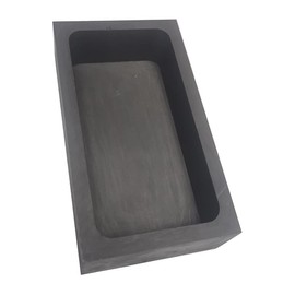 LLF Gold Silver Graphite Ingot Mold Mould Crucible for Melting Casting Refining (180x100x50MM(9.5kg Gold / 5kg Silver))