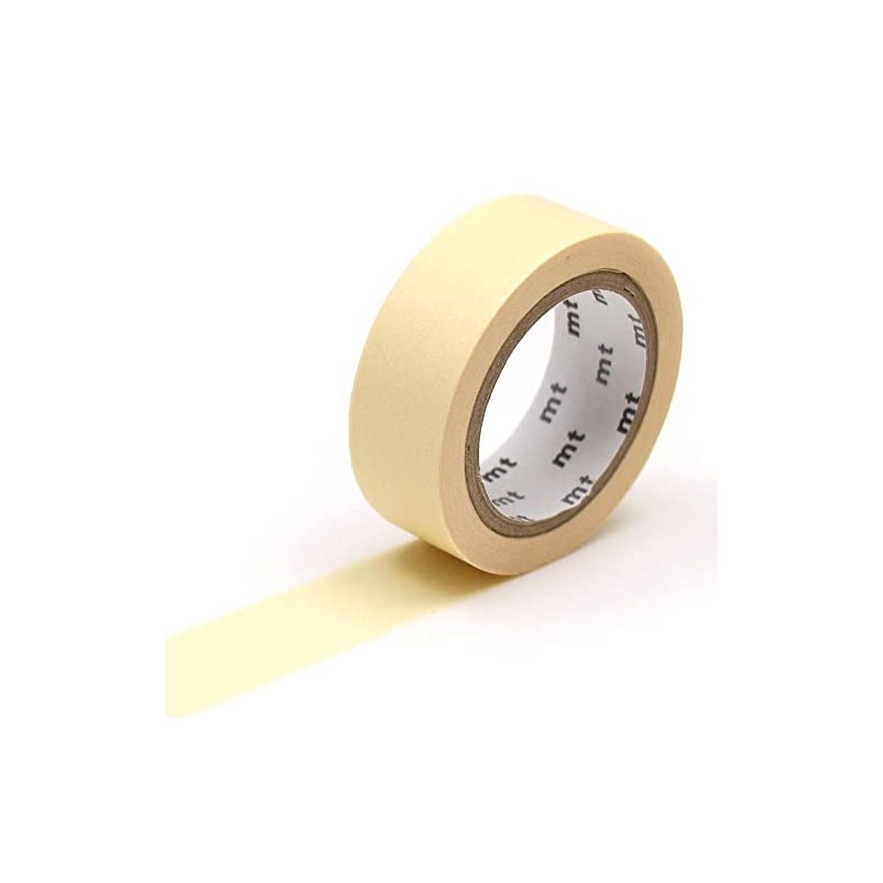 Masking Tape (MT) Plain pastel yellow - lemon