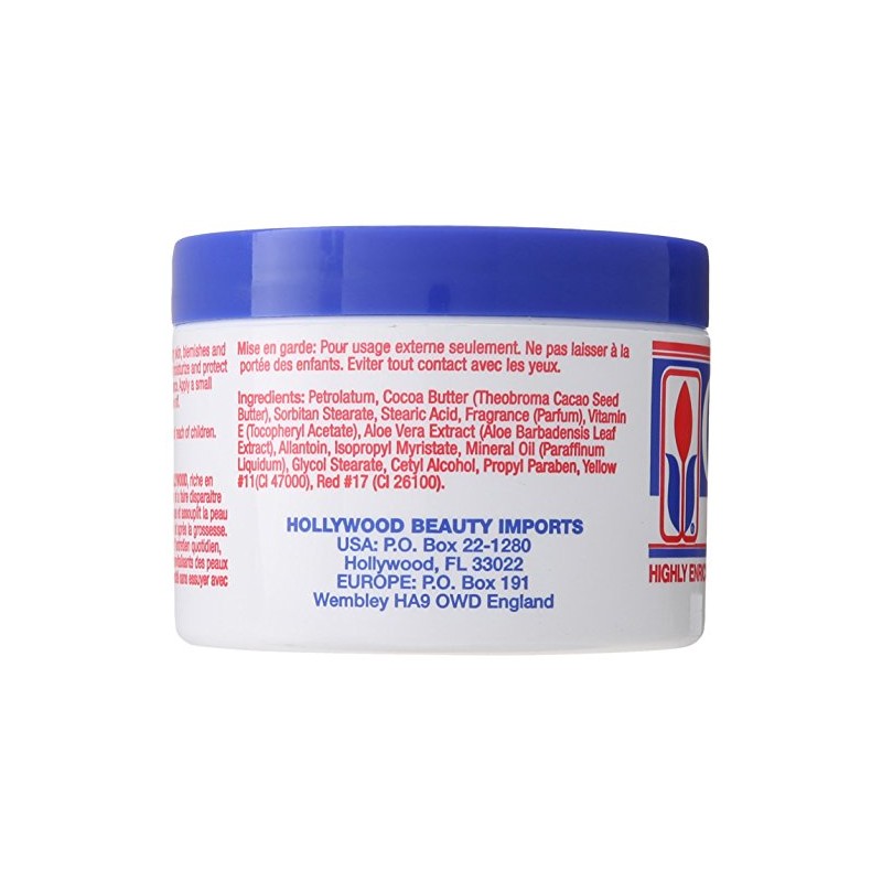 Hollywood Beauty Cocoa Butter With Vitamin- E 7.5 Ounce (221ml)