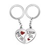 Angelra , Key Ring Silver / Black, Silver / black