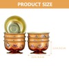 Ciieeo 7pcs Feng Shui Alloy Offering Bowl - Worship Cup,