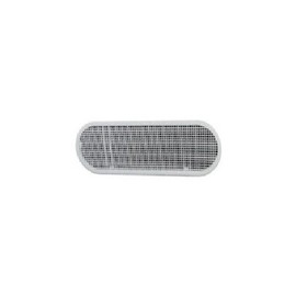 Soffit Vent 4x12in White Oval