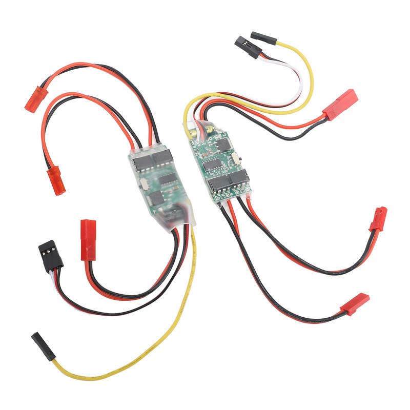 2PCS Brushed ESC Two Way Bidirectional Waterproof 5A Differential ESC