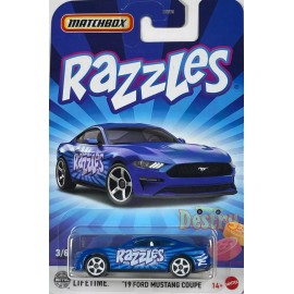 Matchbox Candy Collectible Series 2025 Choose From 6 Different Models - '19 Ford Mustang 3/6 RAZZLES