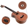 VANPHY Electric Ukelele Concert Ukulele Acoustic Electric Uke with Equalizer
