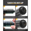 Everyfun Bike Lock Cable with Combination,High Security 5-Digit Resettable Combination