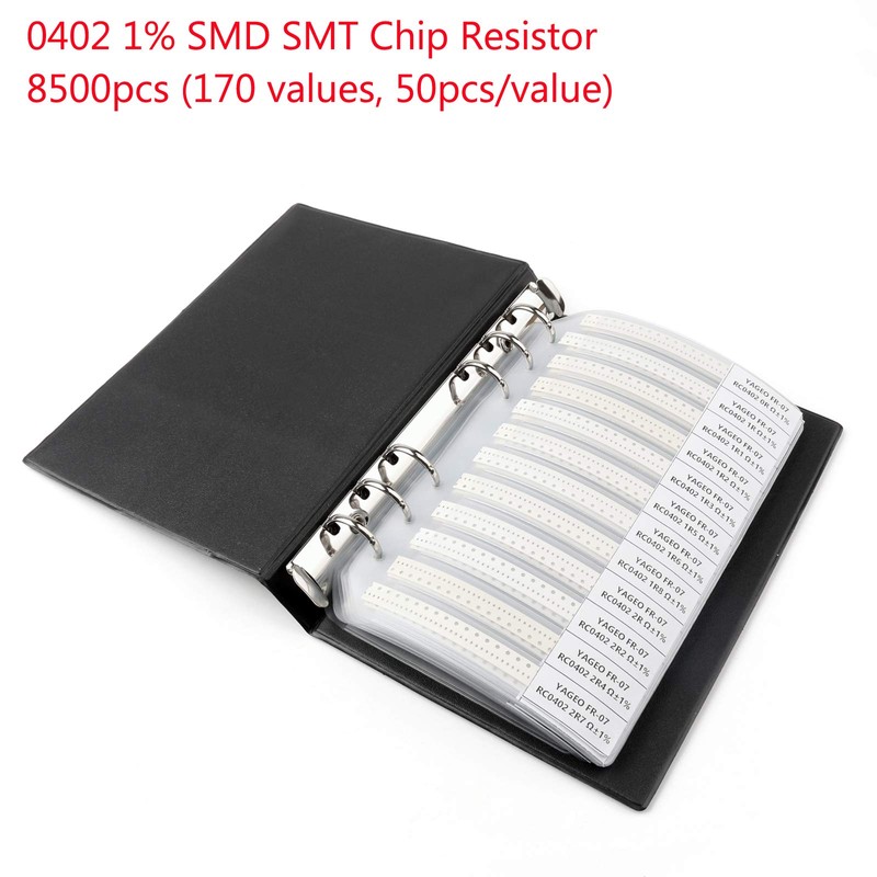 Artudatech 0402 1% 170 Value x 50pcs = 8500pcs SMD