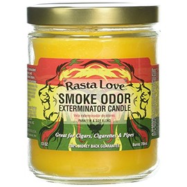 Smoke Odor Exterminator 13oz Jar Candle, Rasta Love (3)