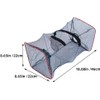 Trampa para Pesca Plegable Beaupretty Q4J039IN11TDAV416Q de 2 Piezas