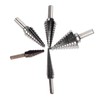 5Pcs Step Drill Bit Set Alloy Steel High Accuracy Multifunctional