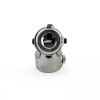 rabropar 1"-48 Spline x 3/4" DD Chrome Steering Column Shaft