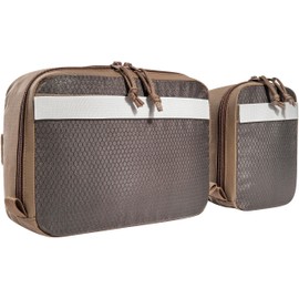 Tasmanian Tiger TT Multipurpose Pouch Set VL Modulare Rucksack-Zusatztaschen Organizer Packwürfel mit Klett-Rückseite, Coyote Brown