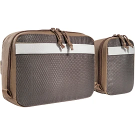 Tasmanian Tiger TT Multipurpose Pouch Set VL Modulare Rucksack-Zusatztaschen Organizer Packwürfel mit Klett-Rückseite, Coyote Brown