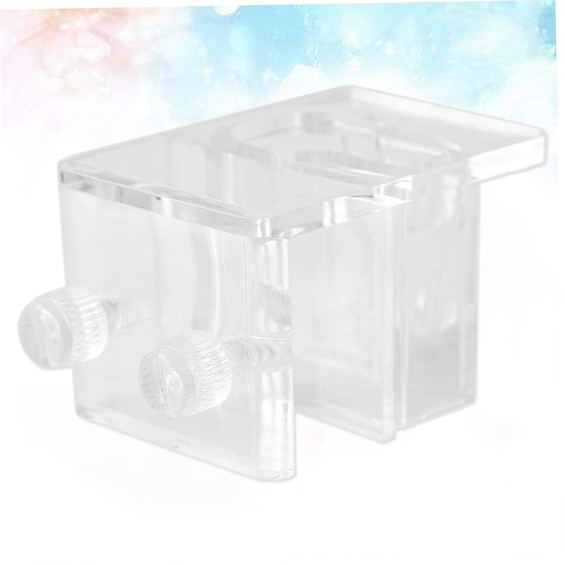 Ipetboom 3pcs Aquarium Fixed Clip Acrylic Aquarium Hose Holder Fish