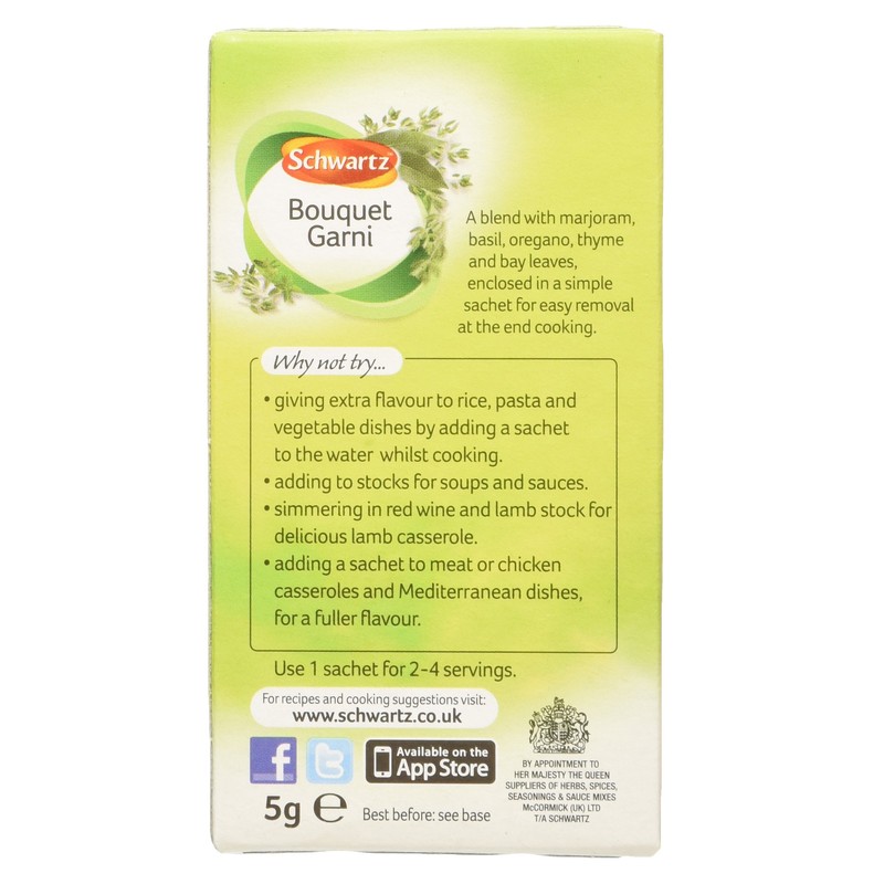 Schwartz Bouquet Garni Jar, 5g