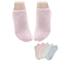 Lino Ulu 5 Pair Set x Ankle Socks x [Pastel Colors x No Stuffiness x Perfect Fit] Socks, Ankle Socks, Ankle Socks, Women's, Pastel Set