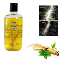 MIREINA Shampoo Hidratante Con Raíz De Ginseng 500 Ml. 2 Pzs