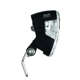 AXA 1X Vorderlampe Scheinwerfer Echo 15, schwarz, 10.5 x 4.5 x 5 cm