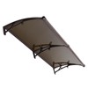 Window Door Awning Canopy,Awning for Door Window Exterior with Bracket,Front