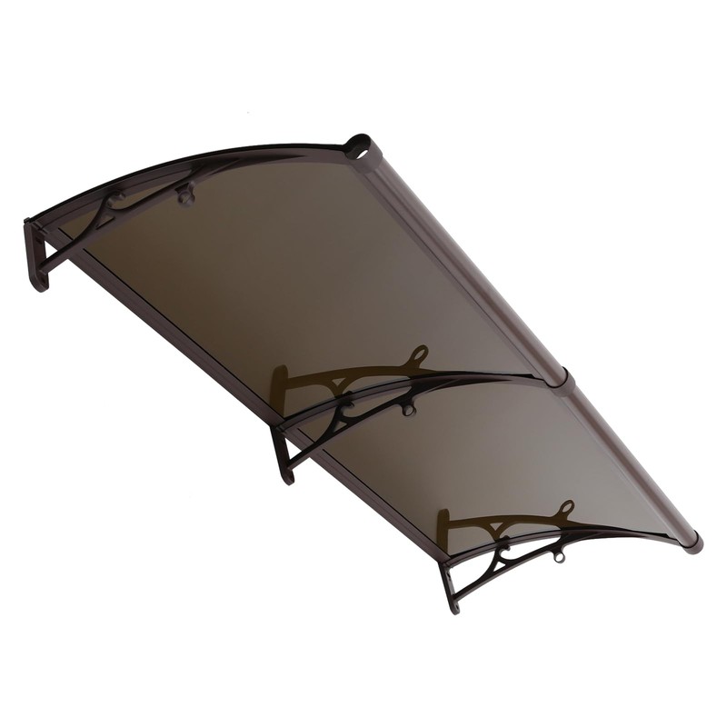 Window Door Awning Canopy,Awning for Door Window Exterior with Bracket,Front