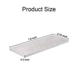 S SATC Diamond Sharpening Stone 2 Side Grit 400/1000 Diamond Plate Honing Stone 8-inch Hone Sharpener White