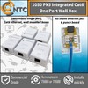 1050 Pk5 Integrated Single Port Cat6 Wall Mounted Box -