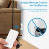 GreenCyle 4 Plug-in Light Switches with 1 Remote, Wireless Remote
