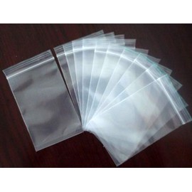 100 Resealable Zip Lock ziplock self Seal Clear Plastic Bags 6x9cm 60mmx90mm