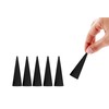 Black Coconut Charcoal Incense Cones 2" TOPFLOW - 60 Pack