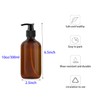 Muluo 10 Ounce/300ml Pump Bottle Dispenser, Shampoo Pump Dispenser Hand