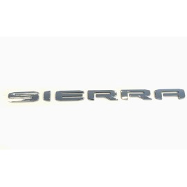 GMC 4PCS Chrome Red AT4 Emblem Sierra Letters Fit GMC Sierra 1500 2500HD 3500HD