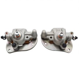 M MATI Front Left & Right Brake Caliper for ATV Yamaha Grizzly 550 YFM550 2009-2014 Grizzly 700 YFM700 2007-2020 Kodiak 700 YFM700 2016-2020 Raptor 250 YFM250 2008-2013 with Pads