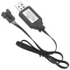 3Pcs Vgoohobby SM-4P Plug Charger 7.4V USB Charging Cable for