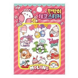 Hottracks Molang temporary decals / 몰랑 판박이 데코 스티커