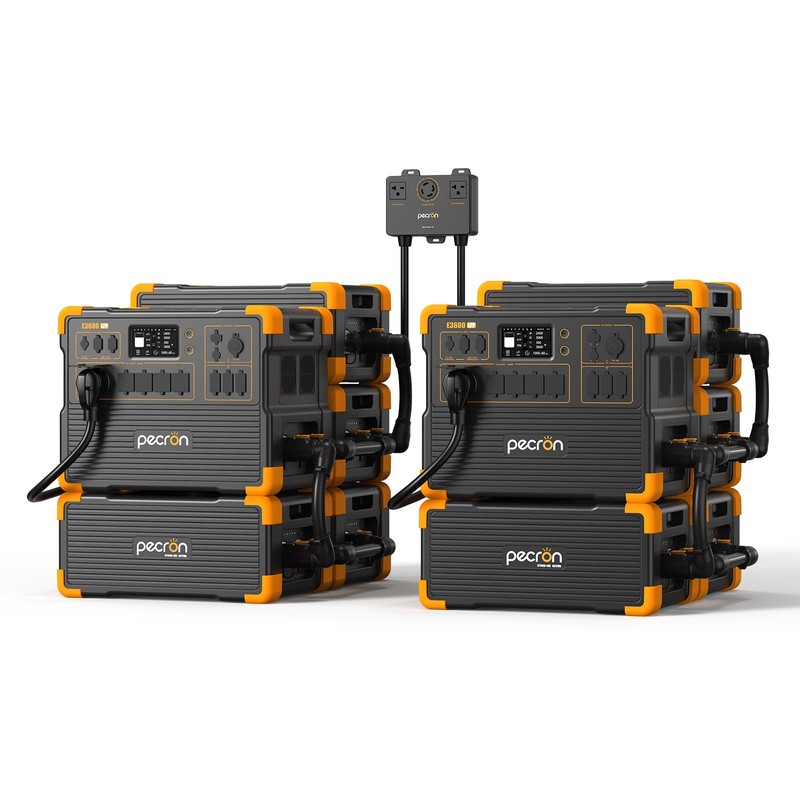 pecron Double Voltage Hub for E3600LFP Power Station, 240V Double