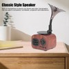 Vintage Wireless Speaker 5W USB Rechargeable Retro Bluetooth Speaker for