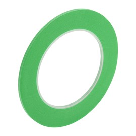 INFINAUTO Masking Tape, 0.1 Inches x 32.8 Yards DIY Car Auto Paint Painters Tape Green, 1 Pc