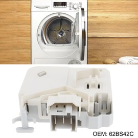 EMSea Locking Switch for Washing Machine 616876 62BS42C Compatible with Bosch WAE16423IT/02