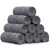 LINENOVA 100% Cotton Face Washer Towel (10 Pack) - Ultra-Soft,