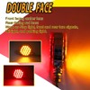 Trailer Pedestal Lights stud mount Turn Signal Side Lamp, Round