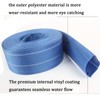 Pool Backwash Hose, Heavy-Duty PVC Hose, Lay Flat Discharge Hose,Flexible