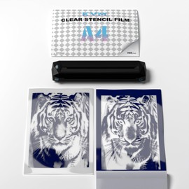 KVM Tattoo Transfer Paper x 100 Sheets Clear Application Sheet Hard to Erase Design Stencil