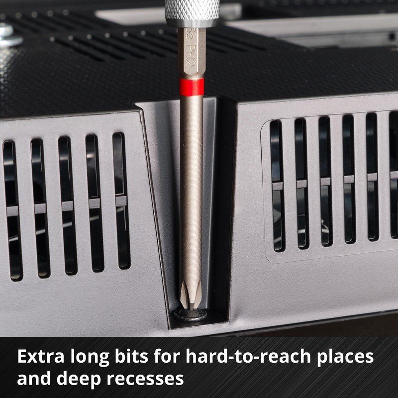 Original Einhell M-Case 16-Piece bit Set (for Cordless Screwdrivers and
