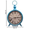 Belle Vous Table Clock Vintage Quiet - 23 x 15