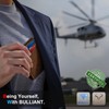 Men's Slim Full Grain Wallet Bill Holder-Magnetic Closure 10Cards