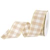 DMiotech 1.6 Inch 10 Yards Gingham Ribbon, Polyester Buffalo Checkered