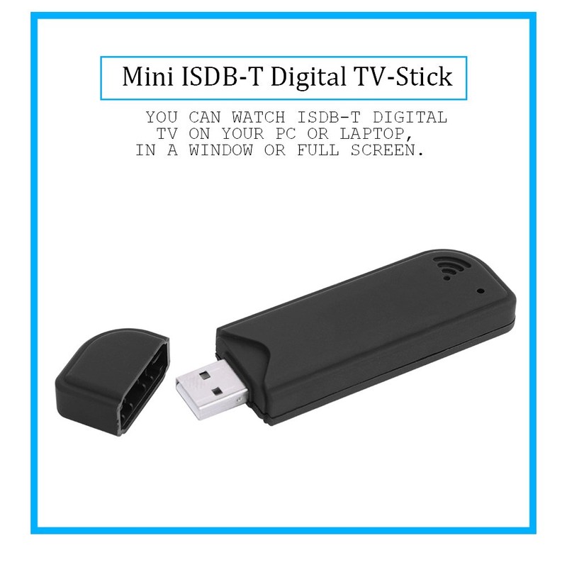 Zunate -TV-USB Tuner/Receiver, USB 2.0 TV Receiver ISDB-T Digital TV