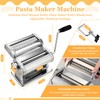Hushee 8 Pcs Pasta Maker Machine Set Including Stainless Steel