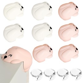 Corner Protector for Baby 12 Pcs Cute Rabbit Furniture Corner Guard & Edge Safety Bumpers Prevent Child Head Injuries Keep Child Safe (Rabbit)